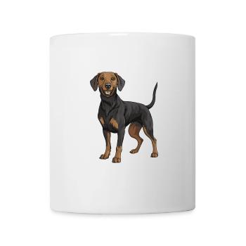 Dachshund Dackel - Tasse - Weiß - Vorne