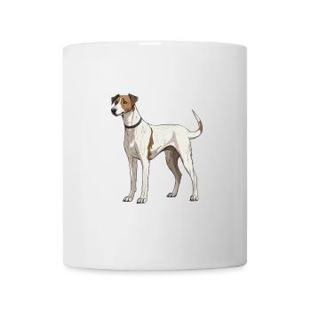 Greyhound Hund - Tasse - Weiß - Vorne