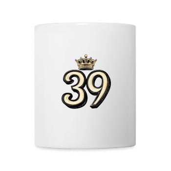 39 Number Crown - Mug - white - Front