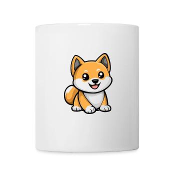 Akita Inu Chien Mignon - Mug blanc - blanc - Devant