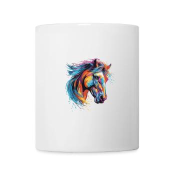 Horse Animal Pop Art Head - Mug - white - Front