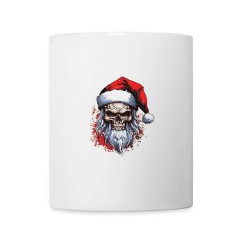 Santa Claus Skull - Mug - white - Front