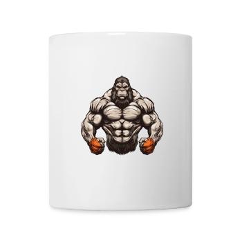 Musculation Gorilla - Mug blanc - blanc - Devant