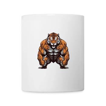 Tiger Beast Fitness - Mug blanc - blanc - Devant