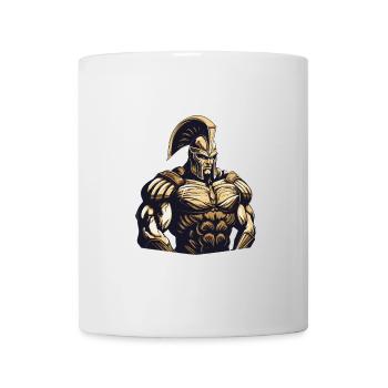 Spartan Gladiator Muscles - Mug - white - Front