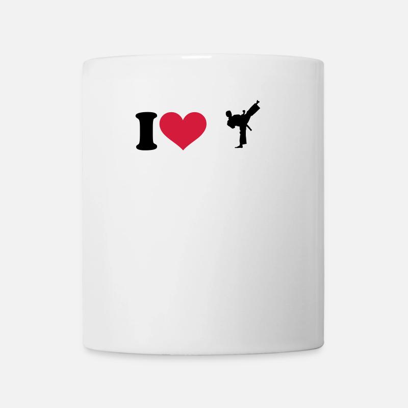 karate - Tasse - Weiß