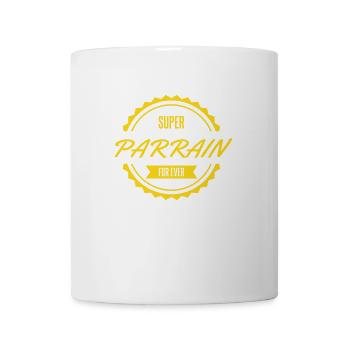 super parrain for ever filleul baptème - Mug blanc - blanc - Devant