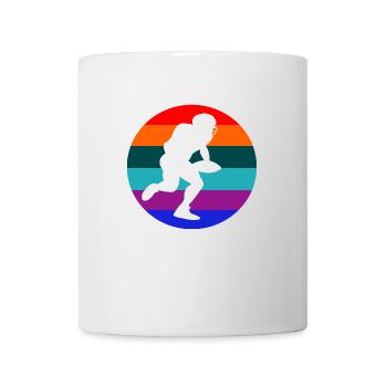 American football - Tasse - Weiß - Vorne