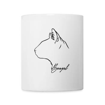 Bengal Profile Cats Cat Wilsigns - Mug - white - Front