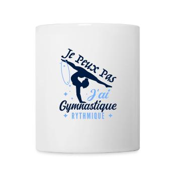 Ich kann nicht Ich habe Vintage Rhythmic Gym Frau - Tasse - Weiß - Vorne