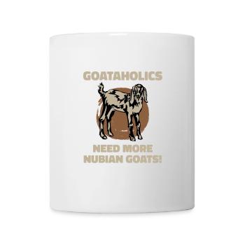 Goataholics nubischer Traum - Tasse - Weiß - Vorne
