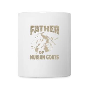 Proud Father of Nubian Goats - Mug - white - Front