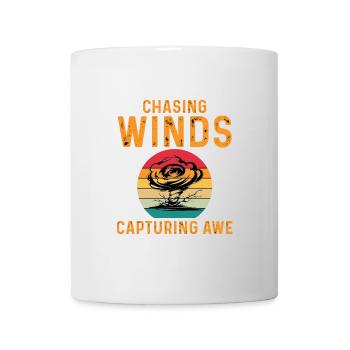 Storm Chasing: Chasing Winds, Capturing Awe - Mug - white - Front