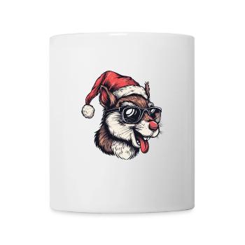Squirrel Christmas Funny - Mug - white - Front