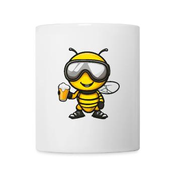 Bee après-ski beer - Mug - white - Front