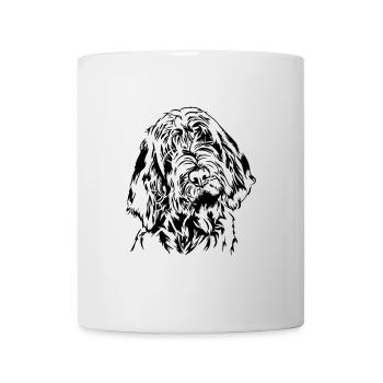 Portrait de chien SPINONE ITALIANO des chiens de chasse de Wilsign - Mug blanc - blanc - Devant