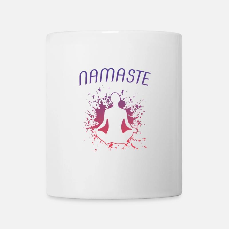 Yoga - Tasse - Weiß