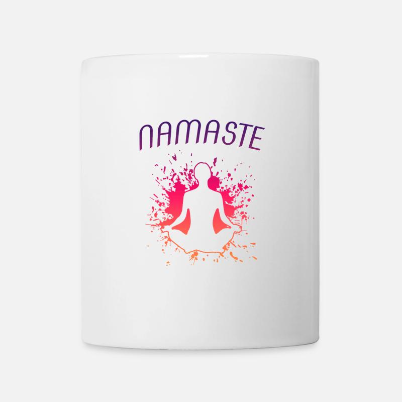 YOGA - Tasse - Weiß