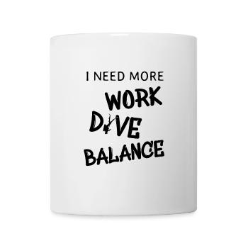 tauchen scuba diver taucher diving - Tasse - Weiß - Vorne