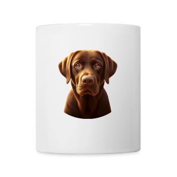 The beautiful brown Labrador 2.0 - Tasse - Weiß - Vorne