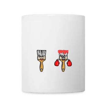 les ATSEM en début et fin d'année - Mug blanc - blanc - Devant