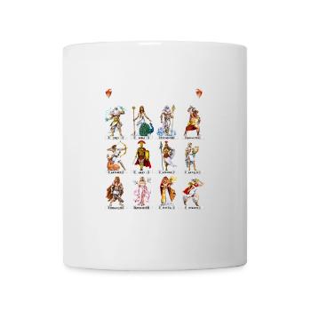 Dieux de la mythologie grecque - Mug blanc - blanc - Devant