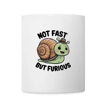 Funny Vineyard Snail Funny Snail Saying - Mug - white - Front