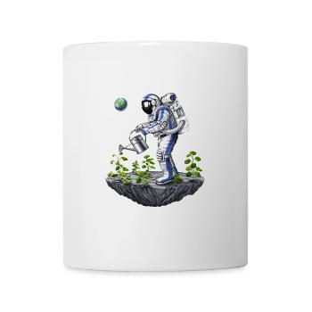 Astronaut Gärtner - Tasse - Weiß - Vorne