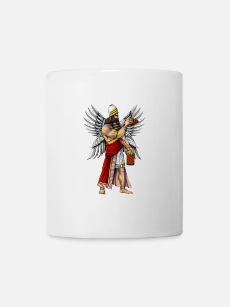 Sumerischer Gott Enki - Tasse - Weiß