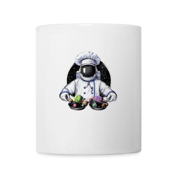 Weltraumastronaut Kochen - Tasse - Weiß - Vorne