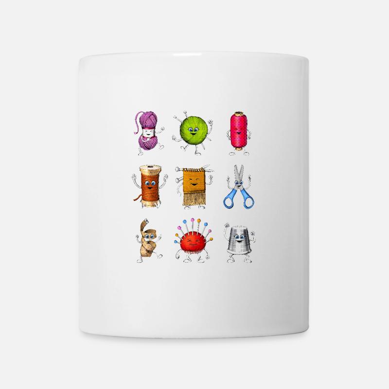 Häkel-Set - Tasse - Weiß