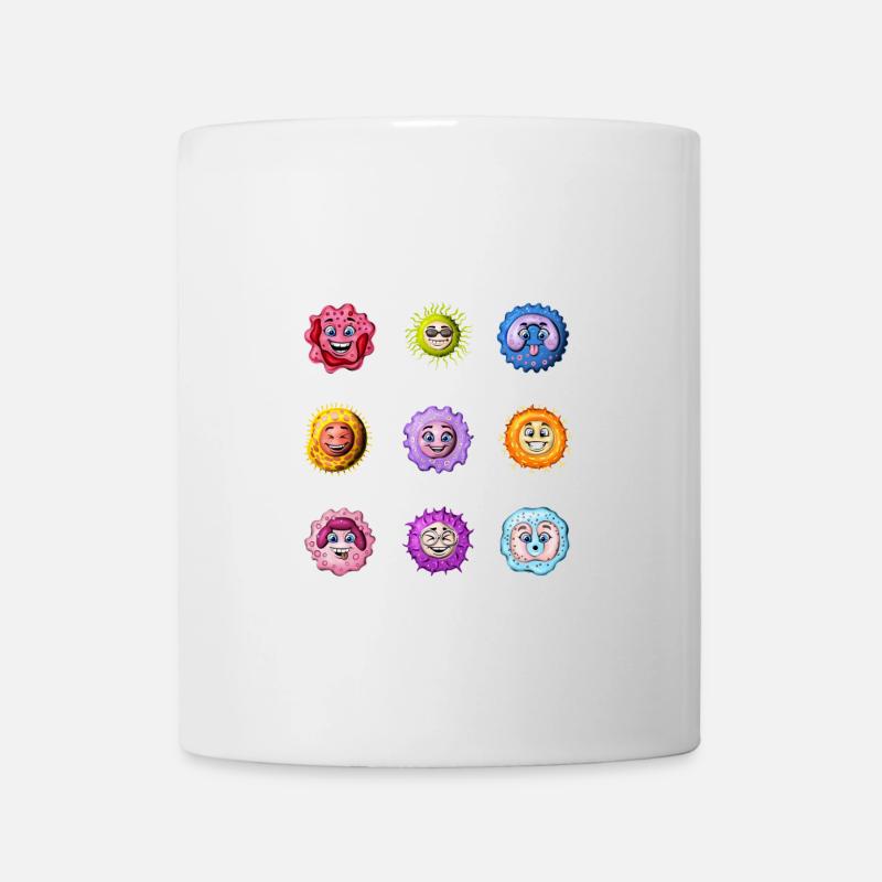 Biologie Cellules du système immunitaire - Mug blanc - blanc