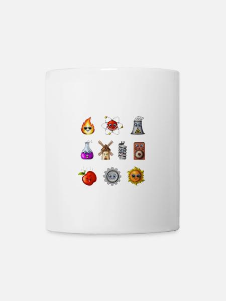 Physique Types d’énergie - Mug blanc - blanc