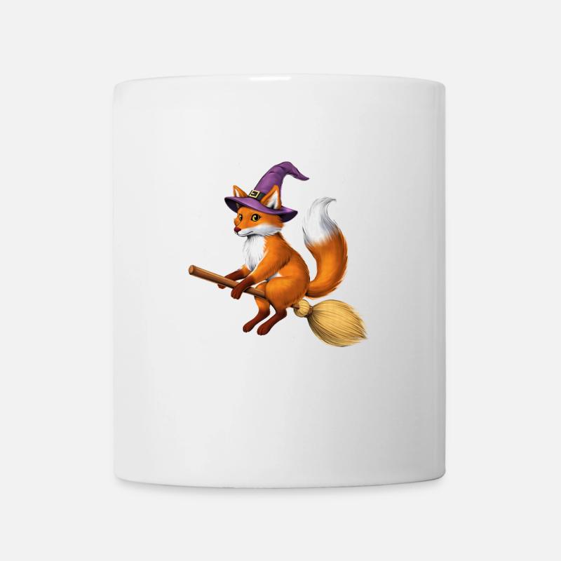 Balai d’équitation Fox Witch - Mug blanc - blanc