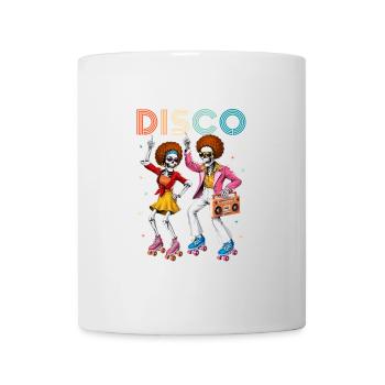 Soirée dansante disco - Mug blanc - blanc - Devant