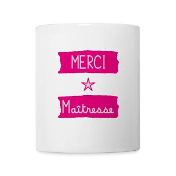 MISTRESS. MASTER. THANK YOU. THANK YOU MISTRESS - Mug - white - Front