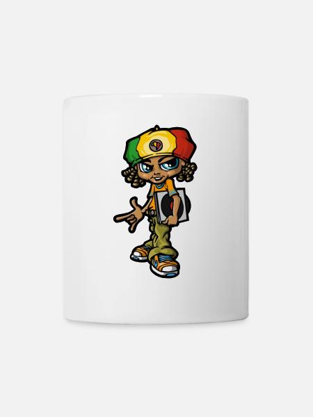 bboy reggae - Mug - white
