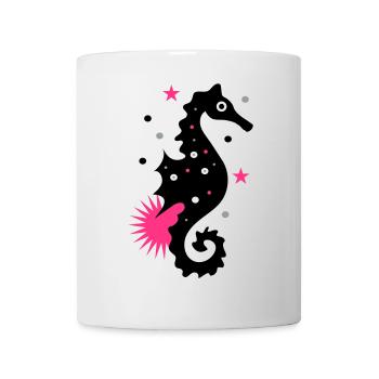 Sea horse - Mug - white - Front