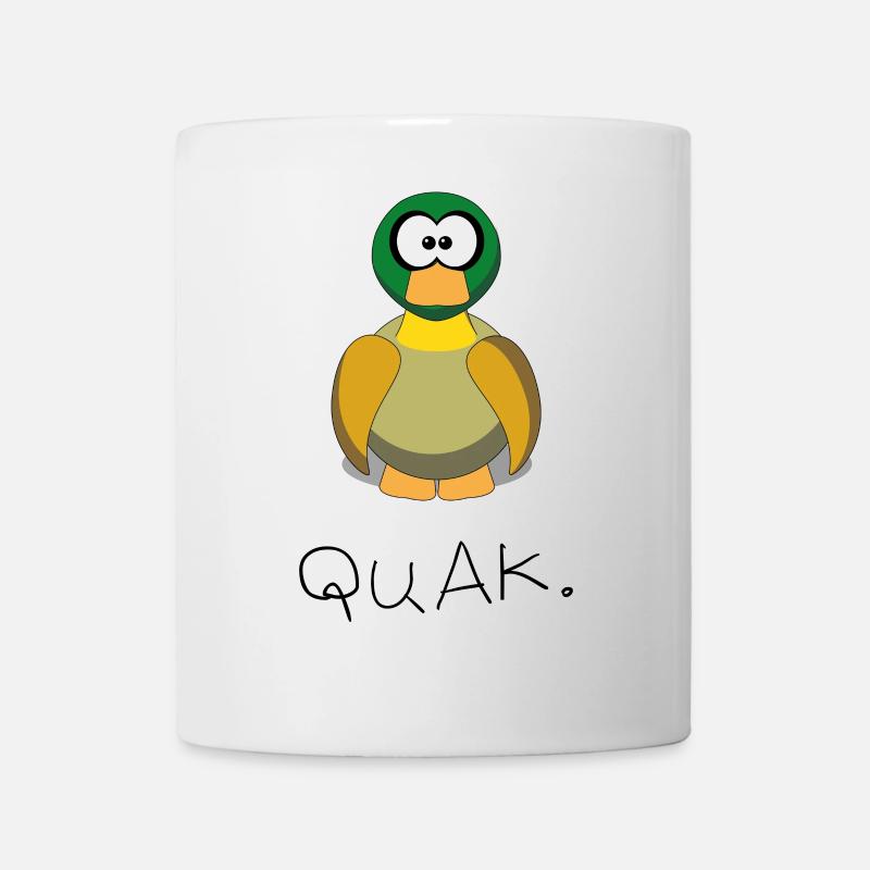 Quak - Tasse - Weiß
