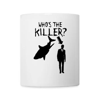 Human vs Shark (Mensch vs Hai) - Mug - white - Front