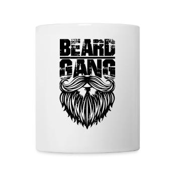 beard gang - funny Bartshirt - Mug - white - Front