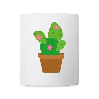 cactus - Mug blanc - blanc - Devant