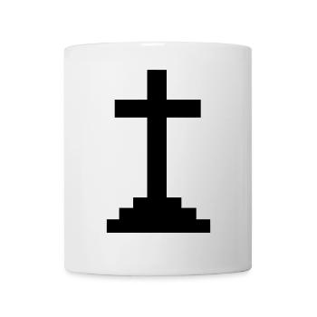 Croix - Mug blanc - blanc - Devant