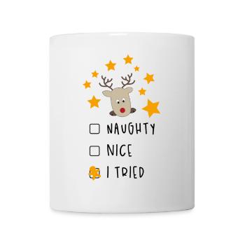 Weihnachten - Tasse - Weiß - Vorne
