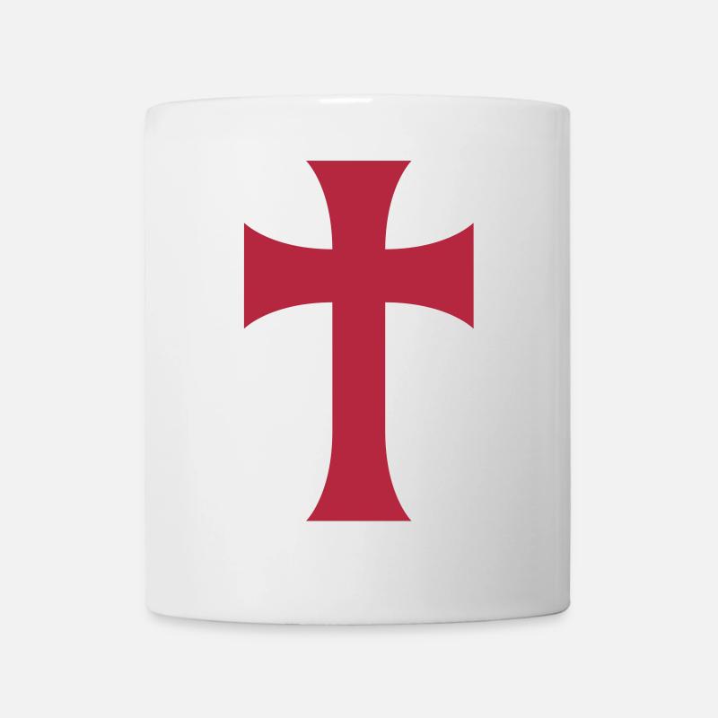 christian cross - Mug - white