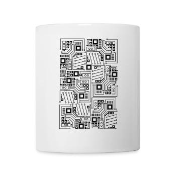 Board / board circuit - Mug - white - Front