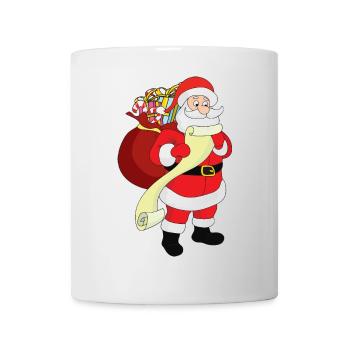 Noël Noël Père Noël Père Noël - Mug blanc - blanc - Devant
