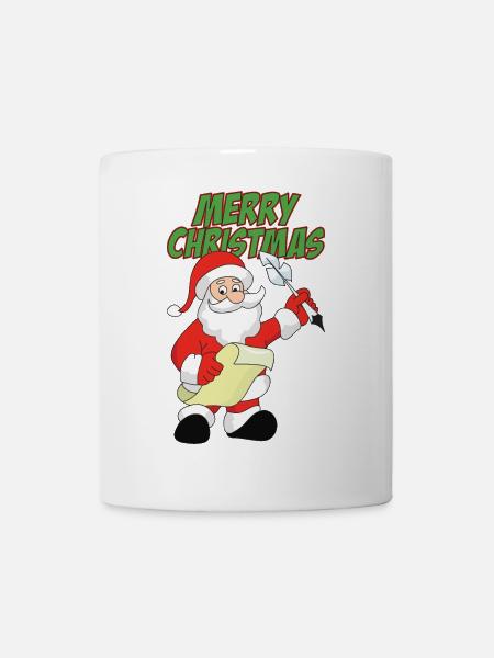Noël Noël Père Noël Père Noël - Mug blanc - blanc