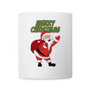 Noël Noël Père Noël Père Noël - Mug blanc - blanc - Devant