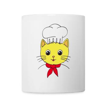 Cook cat - Mug - white - Front